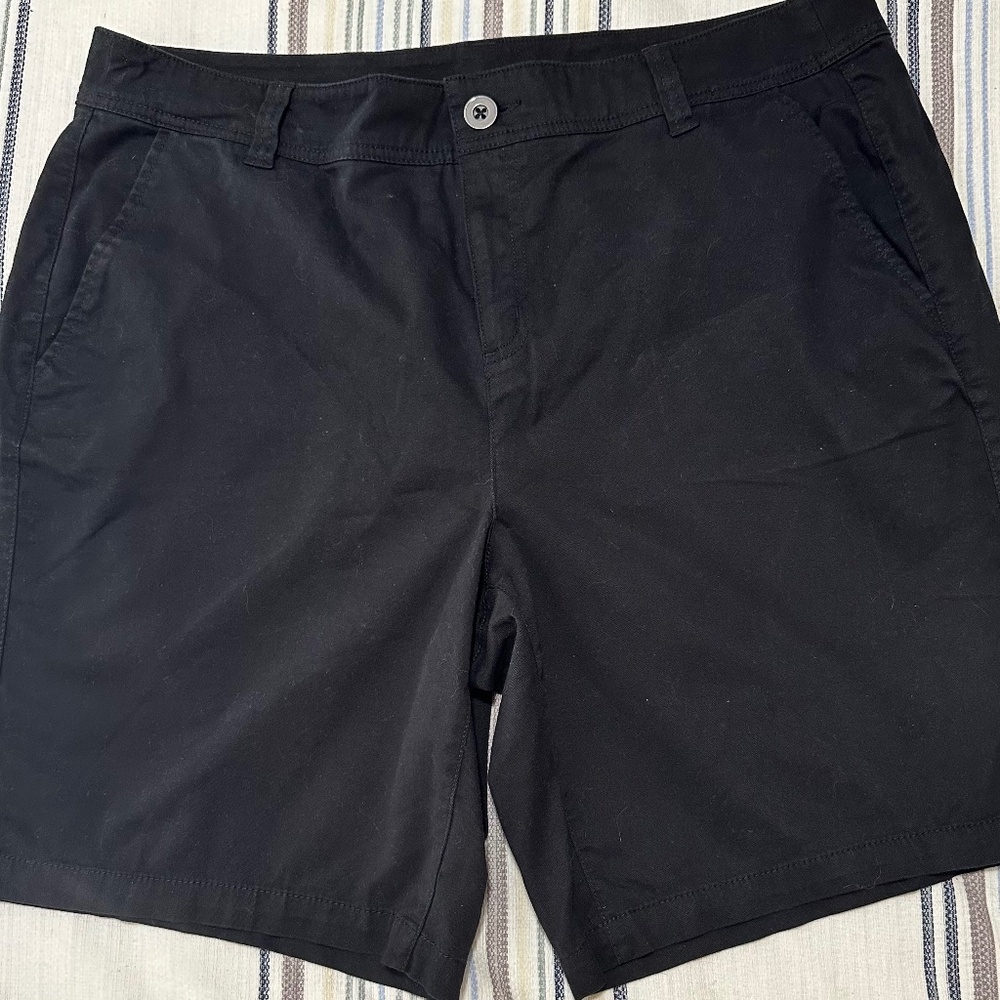 Black Bermuda Shorts